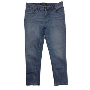 Lauren Ralph Lauren Straight Tapered Fit Blue Wash Denim Jeans Women's Size 4